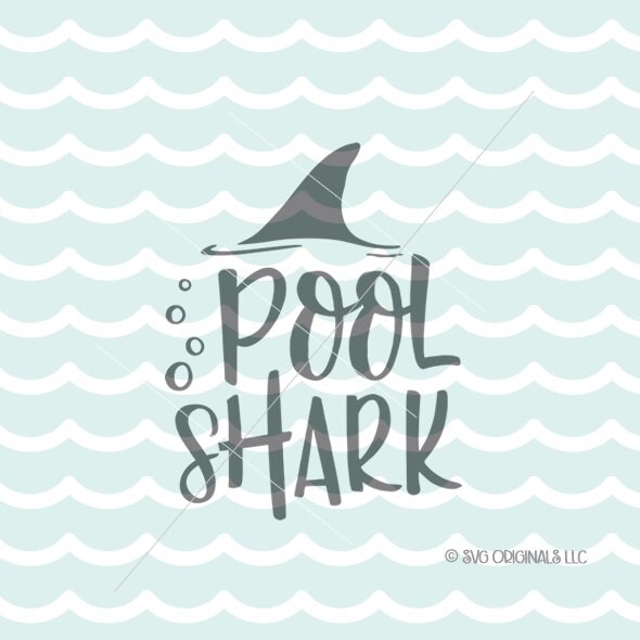 Download Pool Shark SVG Pool Party SVG Cricut Explore and more ...
