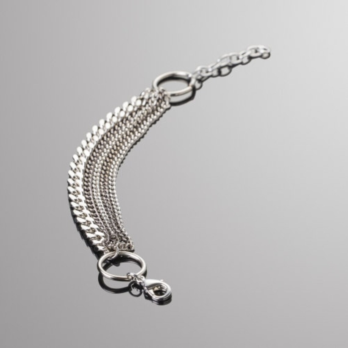 Silver Chain Bracelet For Women Chain Link Bracelet Simple Etsy