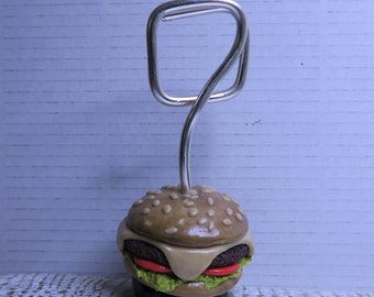 Hamburger porte-photo