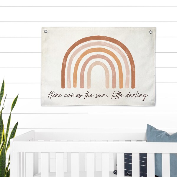 Rainbow Tapestry Etsy