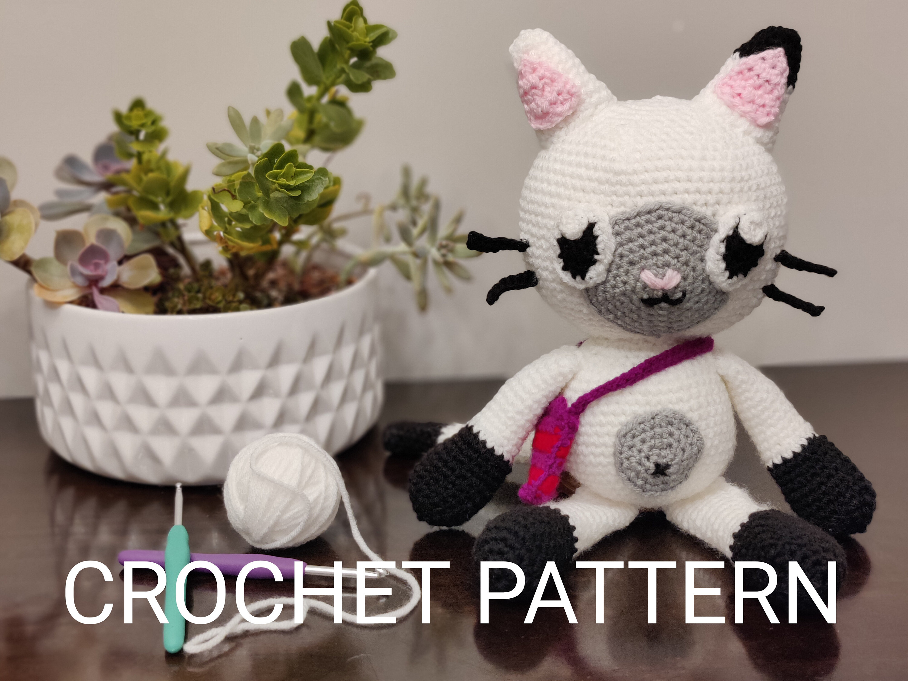 Pandy Cat From Gabbys Dollhouse In 2023 Paw Crochet, Doll Pattern, Doll