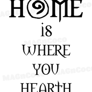 8x10 digital download world of warcraft home is where you hearth