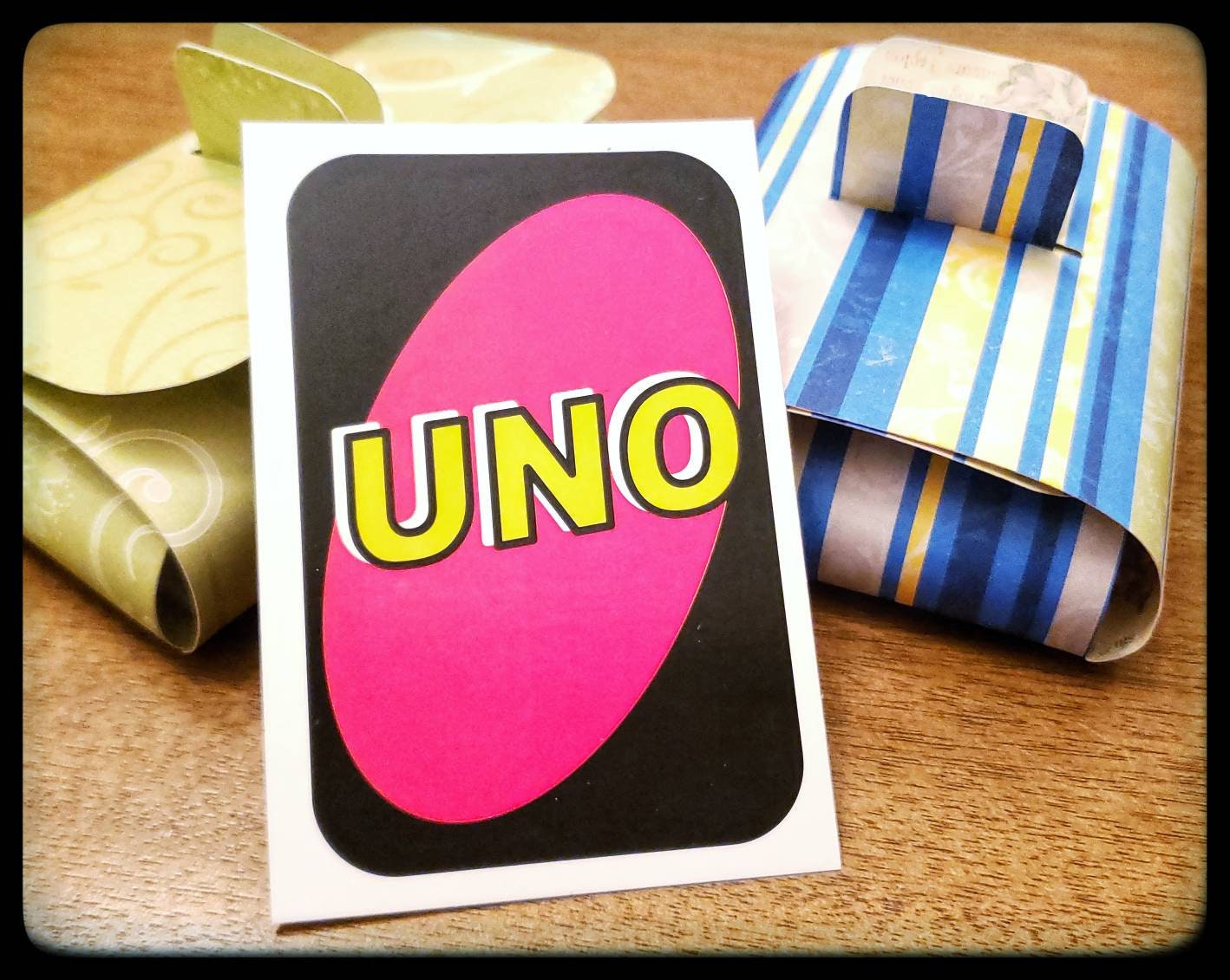 Custom UNO inspired card deck playing cards family game Etsy