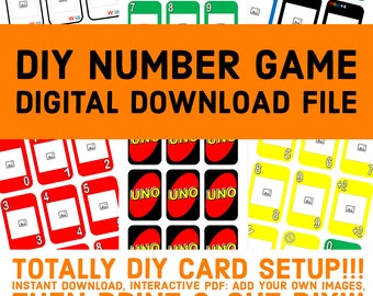 make your own uno etsy
