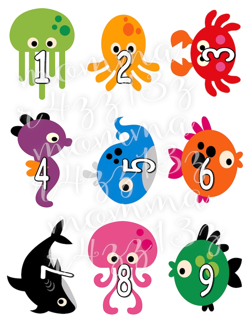 Digital Downloadable Under the Sea Match Game