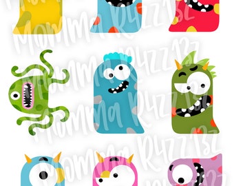 Digital Downloadable Monster Match Game