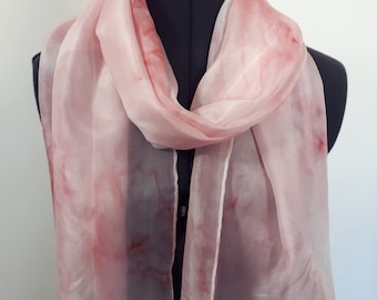 Rosa Collection Silk Scarf, Ponge 05 (6) 100 % Silk, in Pink Rosa Collection Silk Scarf, Ponge 05 (6) 100 % Silk, in Pink