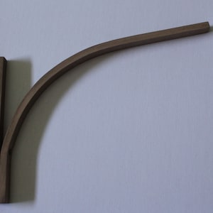 DIY wall sconce lamp holder steam bent wood lamp modern lighting  rustic Lamp  Handmade Steam bent Wooden Lamp  wood holder minimalist