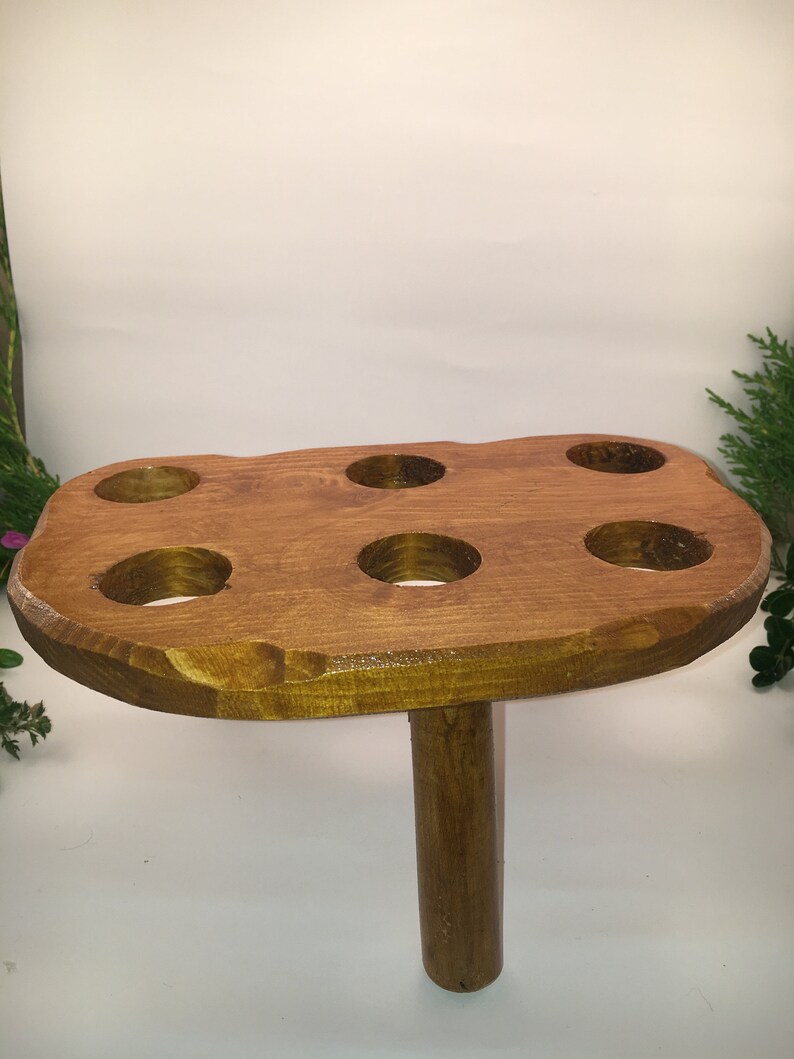 Wooden Shot Flight Shot Glasses Serving Tray Shot Glasses Serving Board