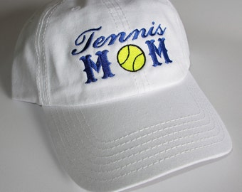 Custom embroidered hats / caps, Tennis MOM