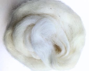 Islandwolle, naturweiß, zum Spinnen, Filzen und Spinnen