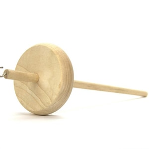 Drop Spindle, solid wood, 80grams, for spinning