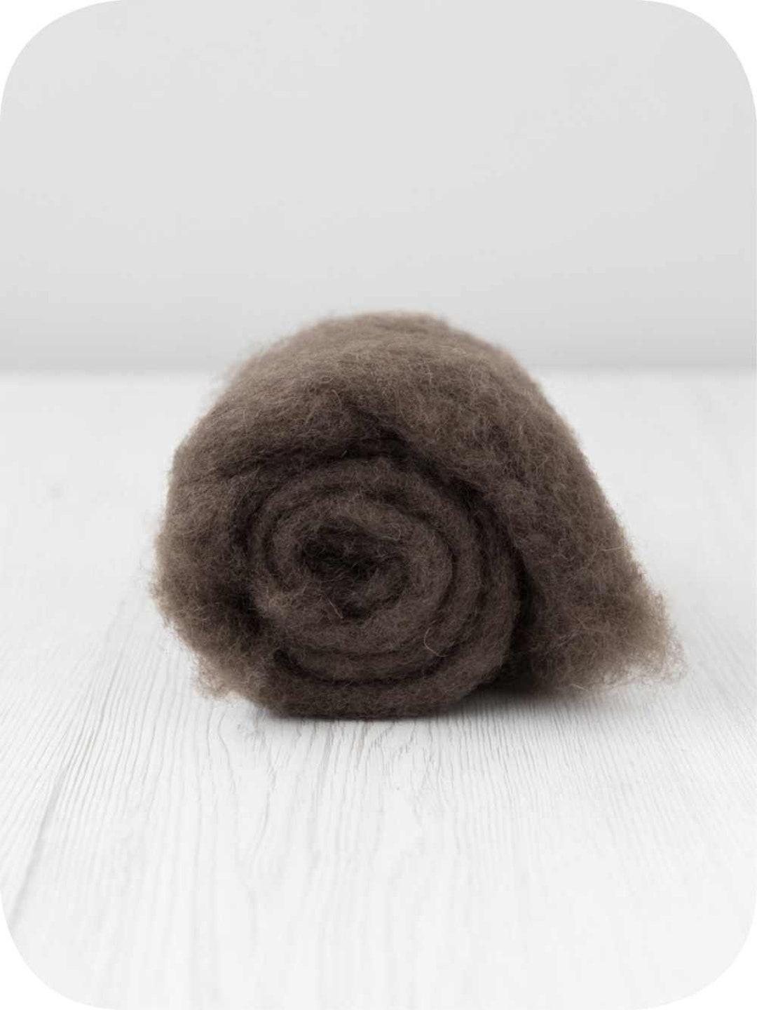 Natural Core Wool Carded Wool / Needle Felting Core Wool / Wool Stuffing -  Sold per 1 oz.