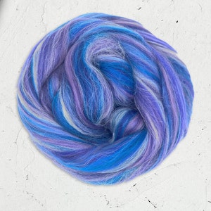 Merino Silk Blend roving, Fine, Phoenix, for felting, spinning, weaving.