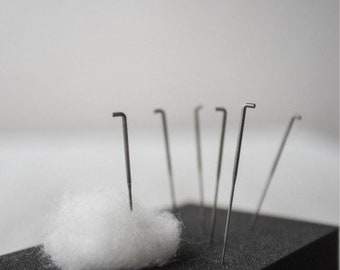 Felting Needles, Medium, needle felting