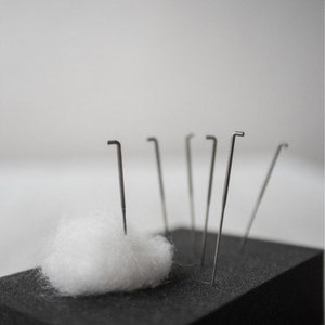 Reverse Barb Felting Needles, Medium, needle felting