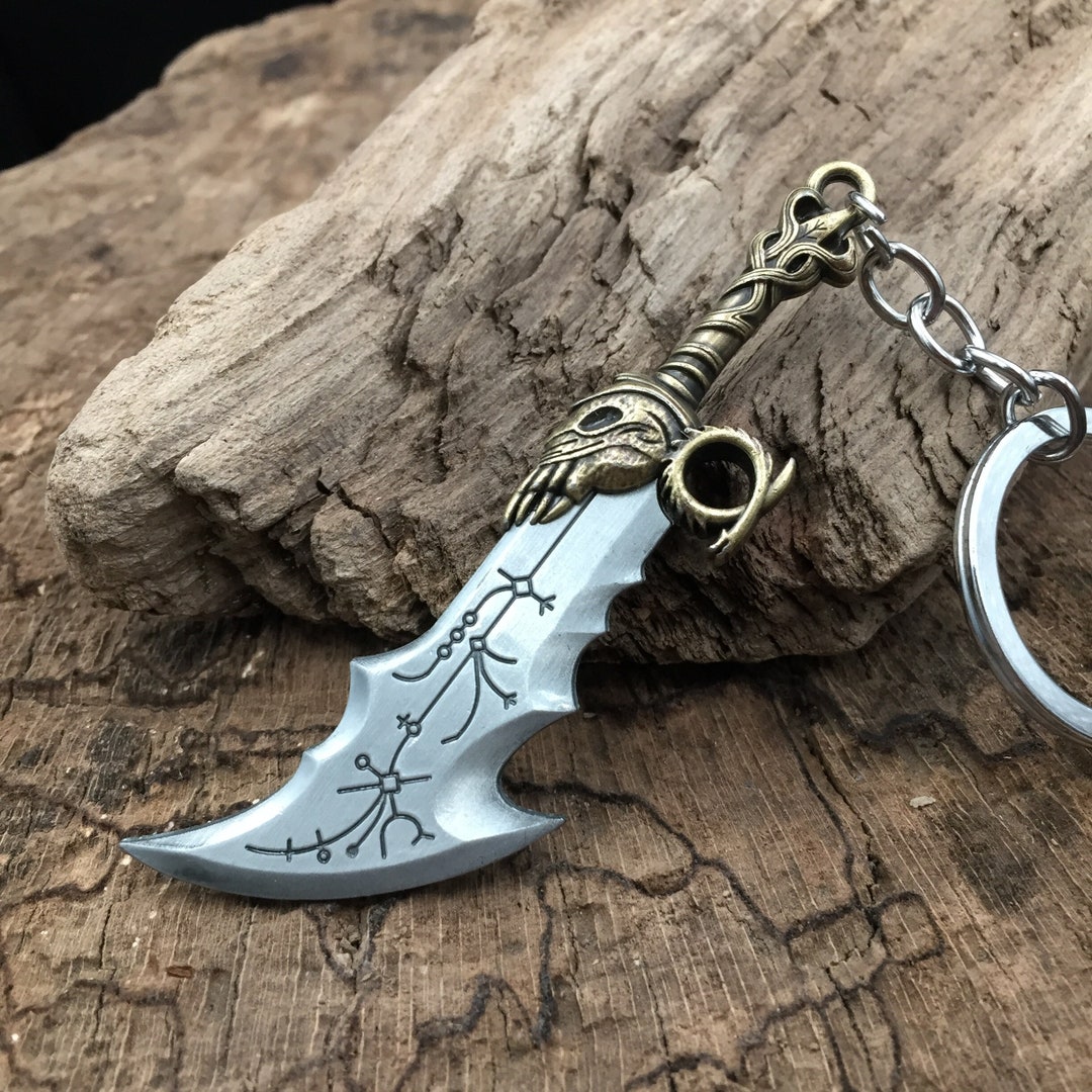 God War 4 Leviathan Key Chain, God War Blade Chaos Keychain