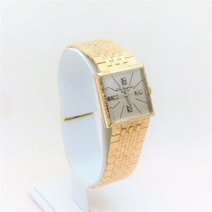 Beautiful Vintage Bucherer Swiss Gold Plated 18K 10 Micron - Etsy