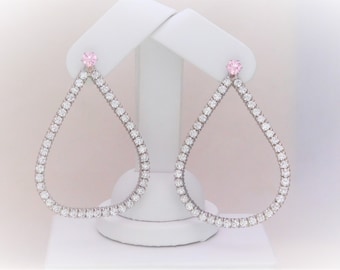 Hand Made 9.65ct Natural Round Brilliant Diamond Earring Jackets