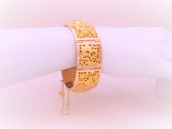 Flexible gold deals bangle