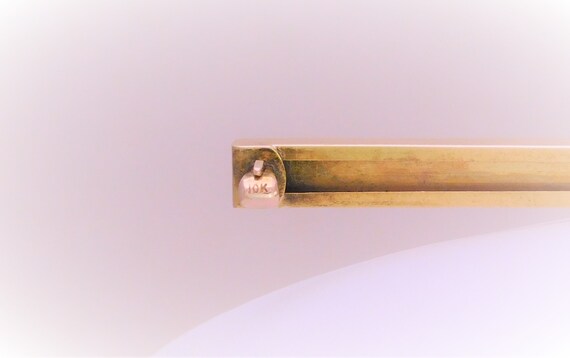 タンポポの金縁プレート Vintage Hair Barrette Pair Gold Tone Metal Sun Flower Design