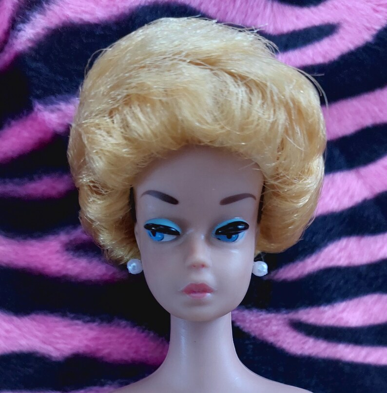 Vintage 1964 Fashion Queen Barbie Doll W/ Wig Wardrobe Etsy
