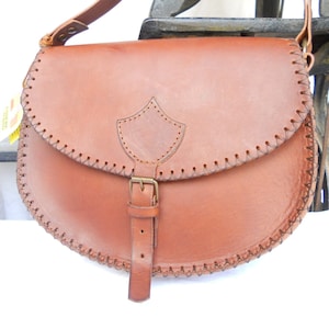Borsa cuoio vintage artigianale hotsell