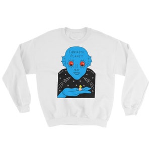 Fantastic Planet White Sweatshirt