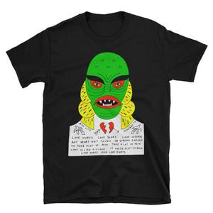 Koszulka z krótkim rękawem i nadrukiem Billy Lilly Creature Unisex