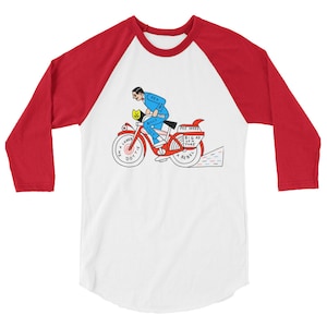 Pee-Wee Fahrrad 3/4 Ärmel raglan shirt