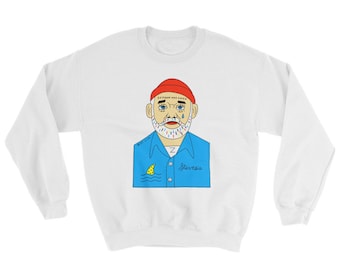 Steve Zissou Life Aquatic Bill Murray Sweatshirt