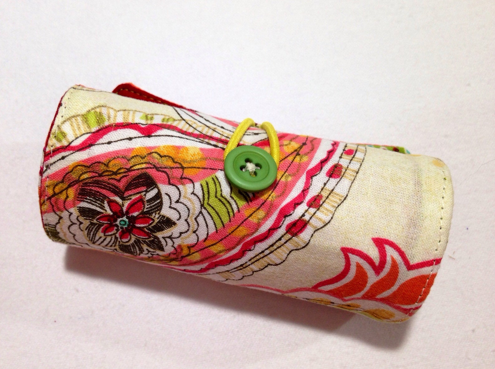 Crayon RollUp RollUp Crayon Holder Crayon Roll Fabric Etsy