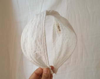 Alyna Headband, headpiece, Headband, Hair accessory, White headband