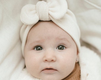 Gaia Hedband, Gaia Organic Cotton Headband, Natural Baby Turban, Eco-Friendly Baby, Matching Family Accessories, Newborn to Adult Sizes
