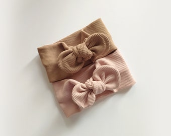 Pack of two Organic Cotton Pack ,Organic cotton, Bow Turban