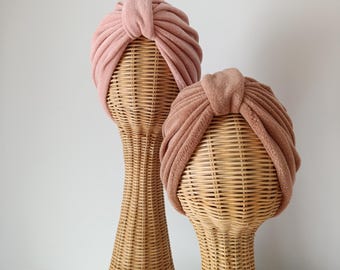Handmade Sauna & Après Spa Turban, Quick Dry Wellness Head Wrap,Spa Thermal Bath Head Wrap, Wellness Gift for Her