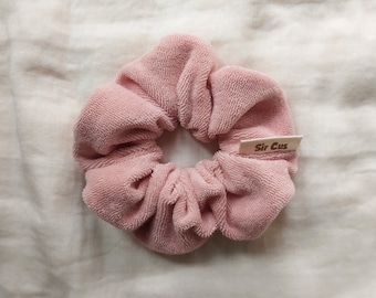 Pink Scrunchie, Hair Tie, Hair Accessory