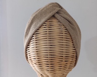 Gold -Soft Twist Headband