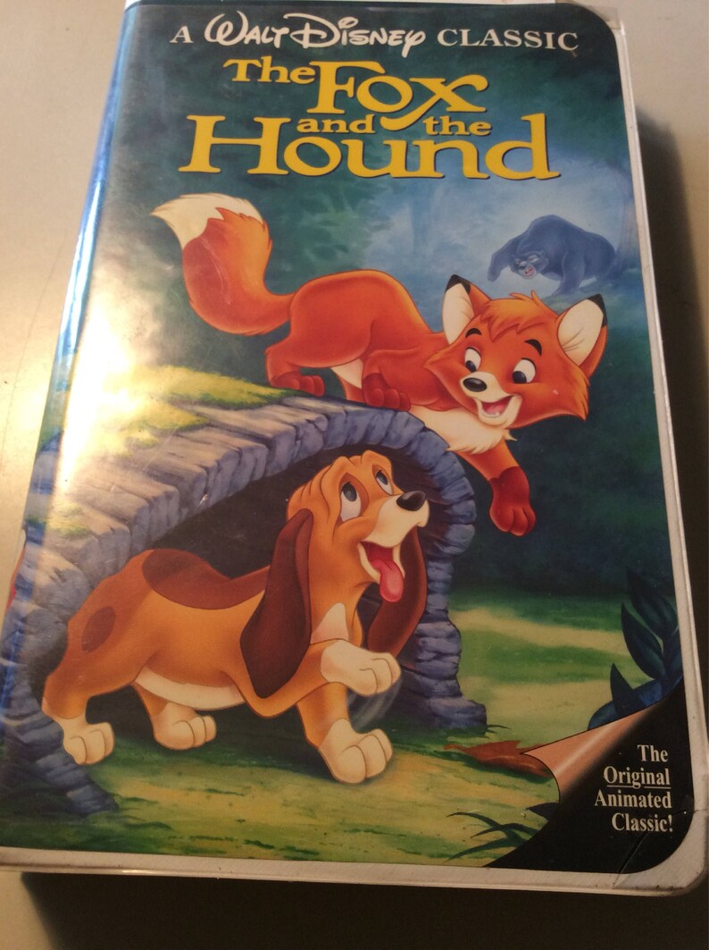 Der Fuchs und Hund Video DisneyFilm Walt Disney Etsy