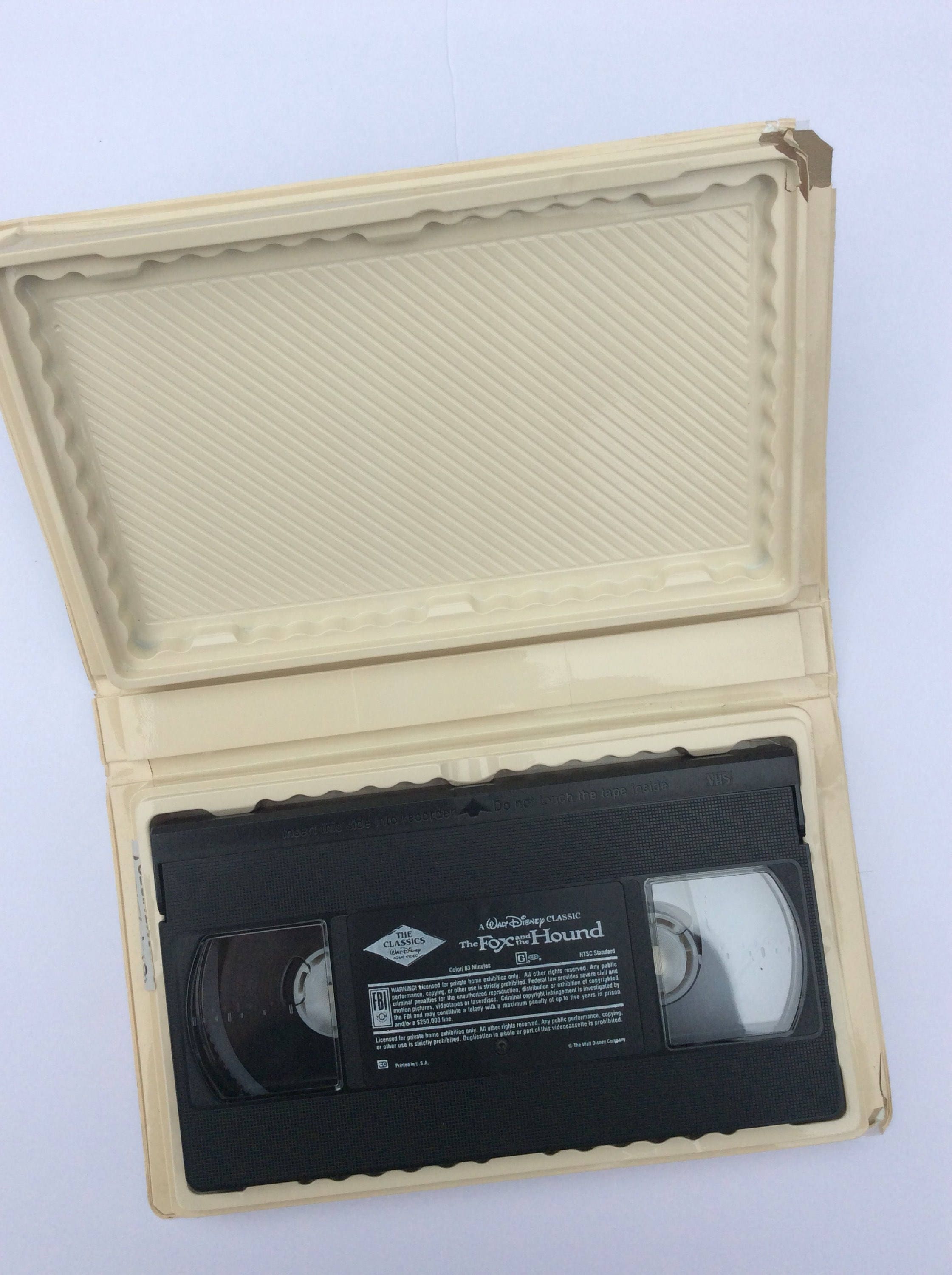 Der Fuchs und Hund Video DisneyFilm Walt Disney Etsy