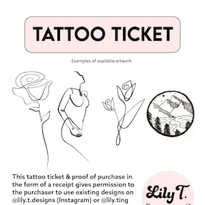 Tattoo Ticket