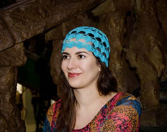 Boho Crochet Hat Pattern: Diagram + Graph PDF, Instant Download