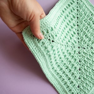 Easy Crochet Granny Square Pattern, Square Crochet Pattern with Size Customization, Ideas for Crocheting Baby Blanket Pattern, YEAR Bundle
