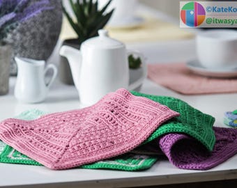 Relaxing Crochet Project – "February" Textured Square Pattern | Year Collection