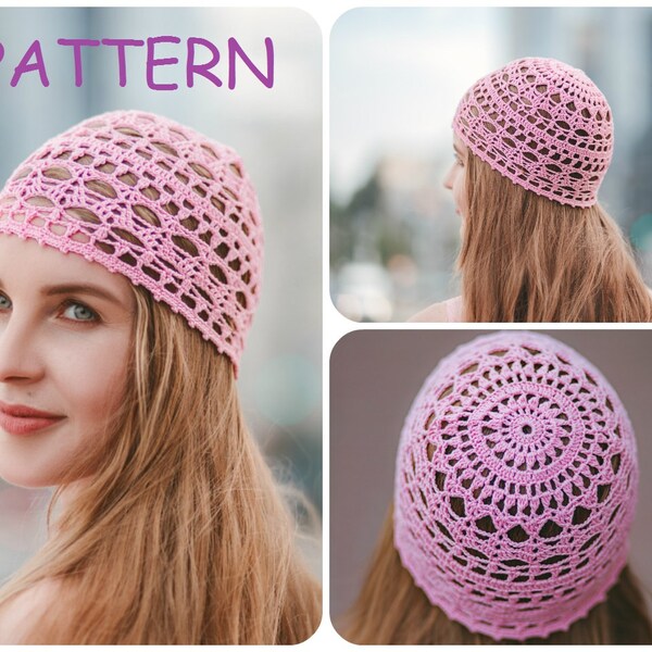 Best Lace Crochet Hat Pattern - Crochet Hat Lace Pattern - Boho Hat Crochet Pattern - Instant Downloads Crochet Hat - DIY Hat Pattern Graph