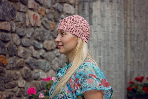 Crochet Pattern Hat for Summer Womens 