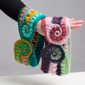 PATTERN - Ear warmer crochet headband PDF pattern adult female size - Wool "Nautilus" headband crochet pattern - How to crochet ear warmer