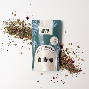 Sweet Dreams Herbal Tea | ORGANIC | Small Batch, Hand Blended | Bush Berry