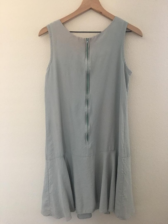 80's, 90's flapper inspired dress, baby blue dres… - image 5