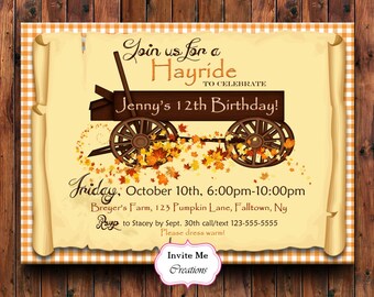 Hayride Invitations Free 4